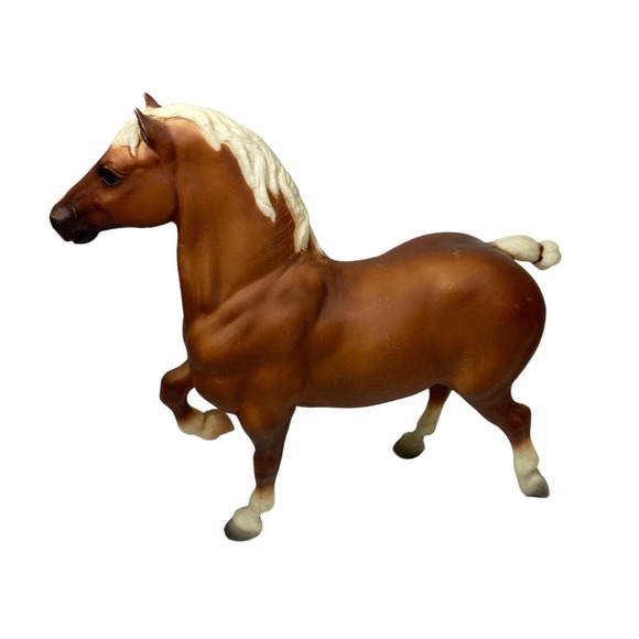 1990 BREYER BELGIAN Horse Figurine by Reeves Int'l Inc USA - Picture 8 of 12